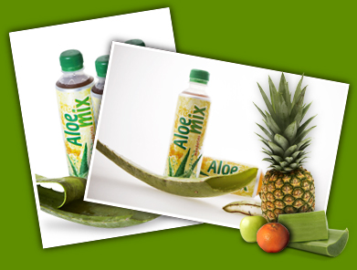 bebida aloe mix